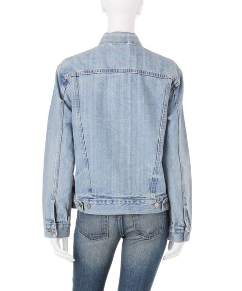 Ungrid（アングリッド）の「Levi’s EX－BOYFRIEND TR（ジャケット/アウター・レディース・ブルー・S/M）」の4枚目の写真