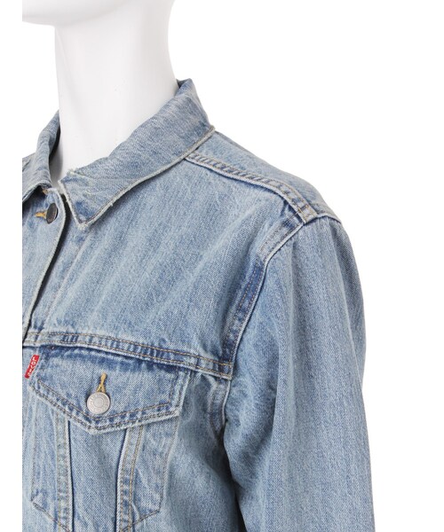 Ungrid（アングリッド）の「Levi’s EX－BOYFRIEND TR（ジャケット/アウター・レディース・ブルー・S/M）」の6枚目の写真