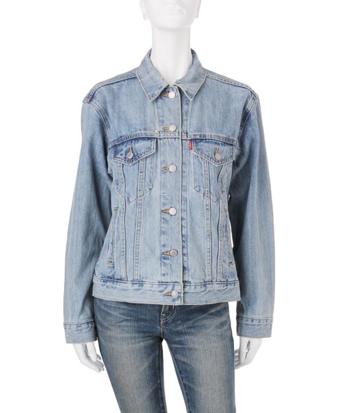Ungrid（アングリッド）の「Levi’s EX－BOYFRIEND TR（ジャケット/アウター・レディース・ブルー・S/M）」の11枚目の写真