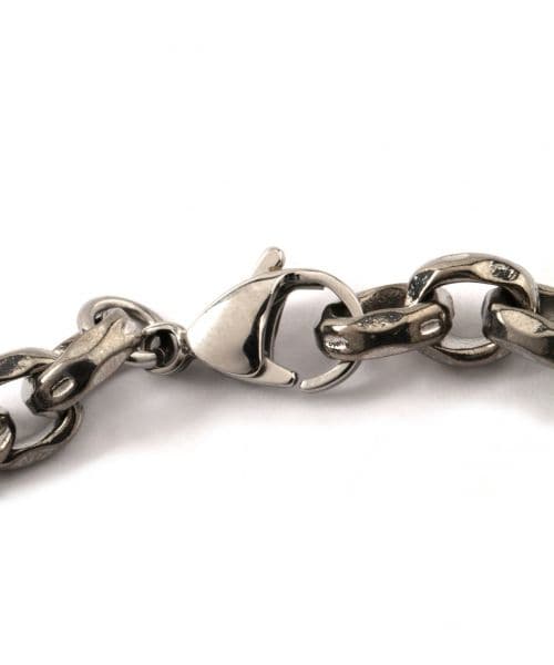 RAGEBLUE（レイジブルー）の「チェーンブレスレット（アクセサリー・ブラック系/シルバー系）」の5枚目の写真