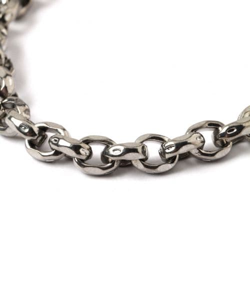 RAGEBLUE（レイジブルー）の「チェーンブレスレット（アクセサリー・ブラック系/シルバー系）」の4枚目の写真