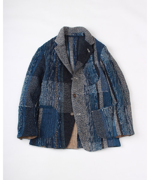 45R（フォーティファイブアール）の「藍ホームスパンツィード