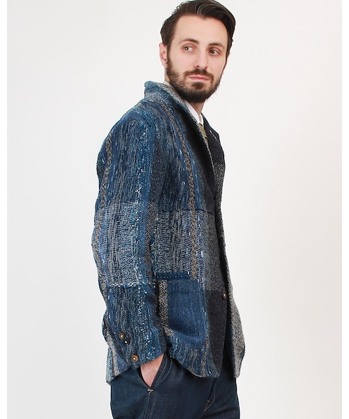 45R（フォーティファイブアール）の「藍ホームスパンツィード