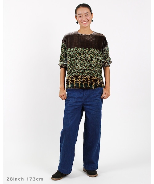 45R（フォーティファイブアール）の「ブルーデニムペインターパンツ  