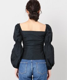 【美品】EDIT.FOR LULU エンブロダイリーパフスリーブトップス EDIT. FOR LULU（エディットフォールル）の「タフタ