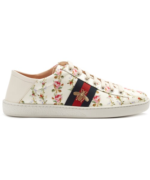 gucci shoes with roses