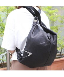 Cote&Ciel GANGES 多機能バッグ キャンバスｘレザーリュック Cote&Ciel GANGES 多機能バッグ キャンバスxレザーリュック