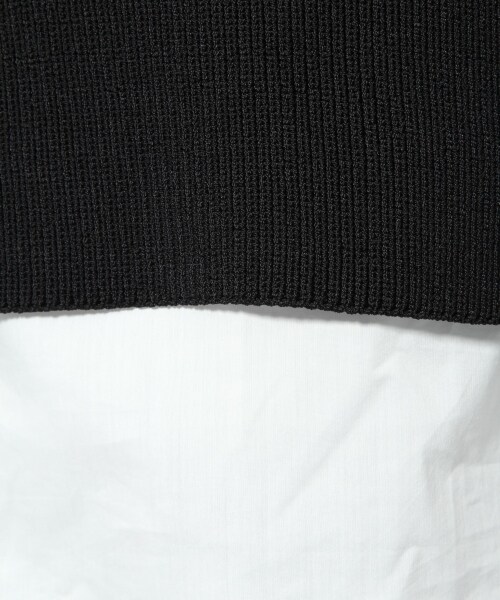 Andemiu（アンデミュウ）の「ニットキャミブラウスＳＥＴ（トップス・グレー/ブラック/キャメル）」の14枚目の写真