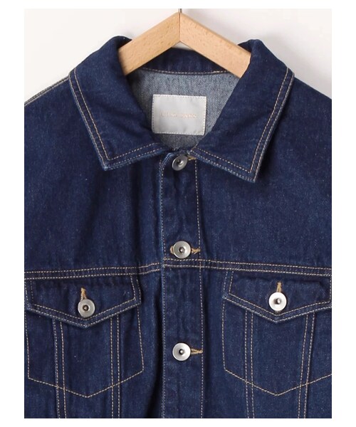 ehka sopo（エヘカソポ）の「Gジャン（ジャケット/アウター・ブルー/ネイビー・M）」の3枚目の写真