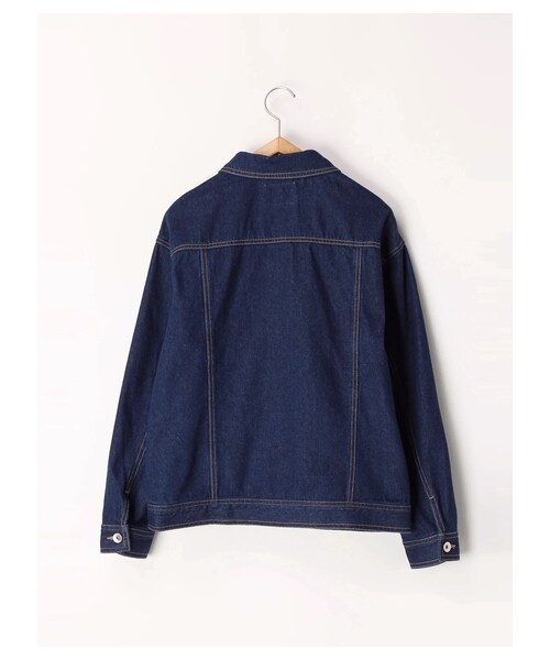 ehka sopo（エヘカソポ）の「Gジャン（ジャケット/アウター・ブルー/ネイビー・M）」の2枚目の写真