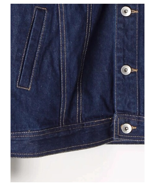 ehka sopo（エヘカソポ）の「Gジャン（ジャケット/アウター・ブルー/ネイビー・M）」の5枚目の写真