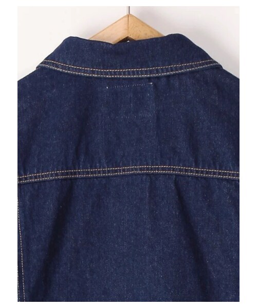 ehka sopo（エヘカソポ）の「Gジャン（ジャケット/アウター・ブルー/ネイビー・M）」の6枚目の写真