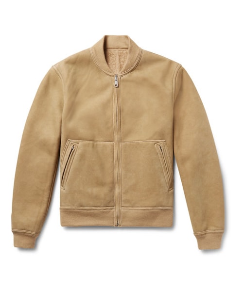 todd snyder shearling flight jacket