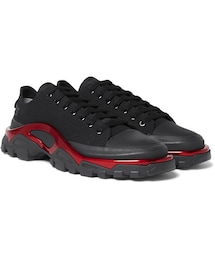 RAF SIMONS | Raf Simons + Adidas New Runner Canvas Sneakers(スニーカー)