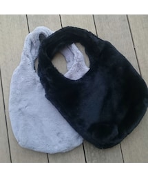 copine | フェイクファーショッパーバッグ(2color)【クリックポスト対象商品】(ハンドバッグ)