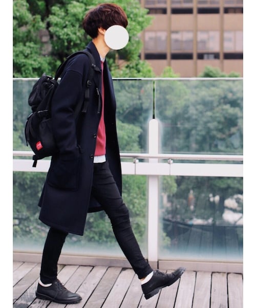 LIDNM(リドム)の「ミラノリブオフショルダーニット(ニット/セーター・メンズ・ダークチェリー・S, M, L)」の8枚目の写真