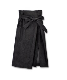 flower | tuck denim skirt～ﾀｯｸﾃﾞﾆﾑｽｶｰﾄ(デニムスカート)