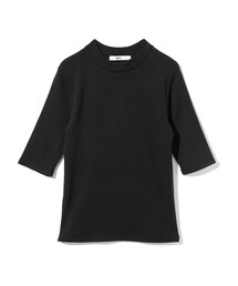 GRL | 5分袖テレコトップス(Tシャツ/カットソー)