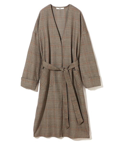 GRL（グレイル）の「グレンチェックガウンコート（その他アウター