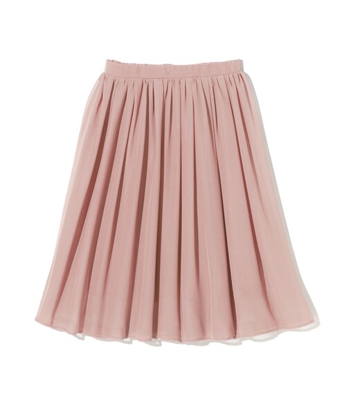 GRL（グレイル）の「シフォンフレアスカート（スカート・レディース・ブラック/レッド/ブルー/ピンク/グリーン/ネイビー/パープル/ボルドー/ブルーグリーン/マスタード/ピンクベージュ/ライトグレー/ダークオレンジ/濃いピンク・M）」の10枚目の写真