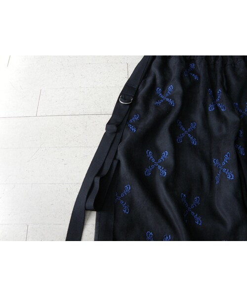 SHIROMA（シロマ）の「SHIROMA　embroidery suede pants（その他パンツ・レディース・その他）」の8枚目の写真