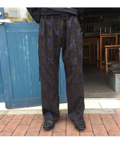 SHIROMA（シロマ）の「SHIROMA　embroidery suede pants（その他パンツ・レディース・その他）」の9枚目の写真