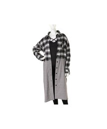 BARAK | 切替チェックシャツ(シャツ/ブラウス)