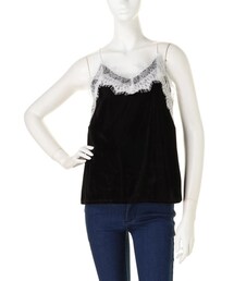 BARAK | ベロアレースキャミ(キャミソール)