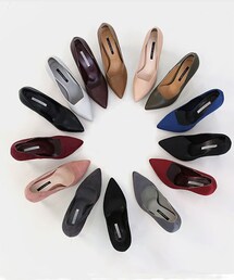 SOVOMALL |  ポインテッドトゥピンヒールパンプス(パンプス)