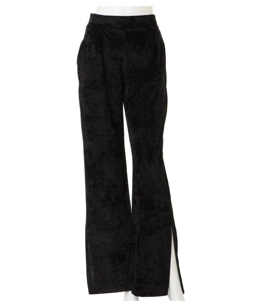 BARAK（バラク）の「ベロアテレコパンツ（その他パンツ・レディース・グレー/BLACK/BROWN・FREE）」の2枚目の写真