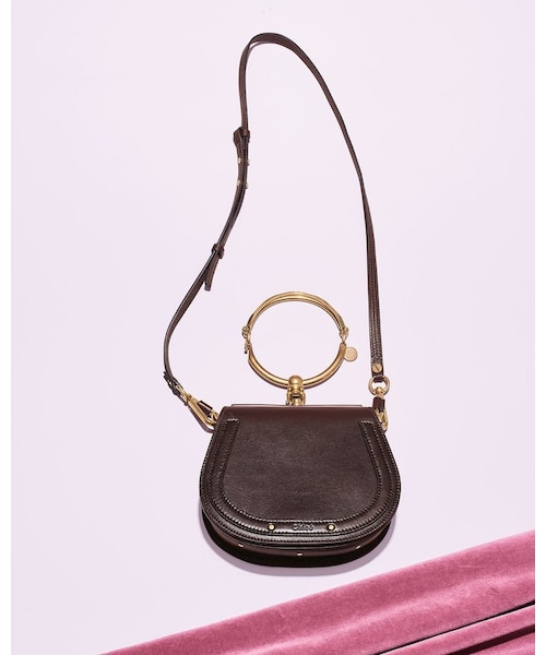 Chloe（クロエ）の「Chloe Nile Small Bracelet Crossbody Bag（ショルダーバッグ・レディース・PINK/BLACK/WHITE/GRAY/RED/TEAL/MEDIUM BROWN）」の8枚目の写真