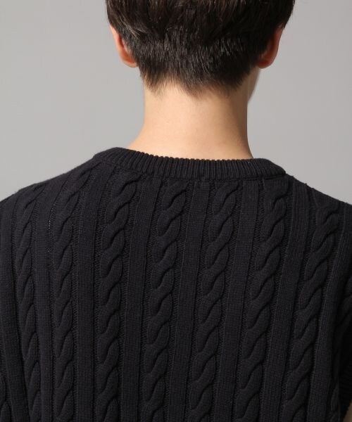 HARE（ハレ）の「BIGニットベスト（トップス・ベージュ/ネイビー/パープル）」の13枚目の写真