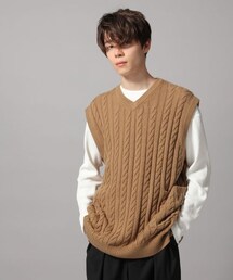 HARE | BIGニットベスト(トップス)