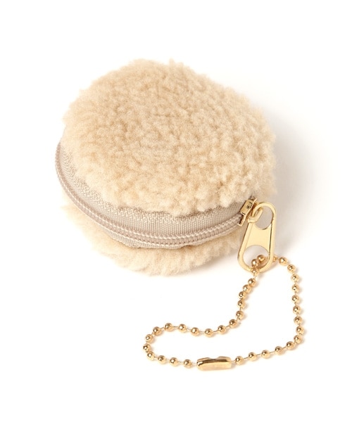 studio CLIP（スタディオクリップ）の「ボア巾着トートバッグ（バッグ・ライトグレー/ベージュ）」の14枚目の写真