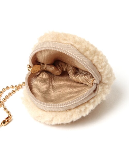 studio CLIP（スタディオクリップ）の「ボア巾着トートバッグ（バッグ・ライトグレー/ベージュ）」の15枚目の写真