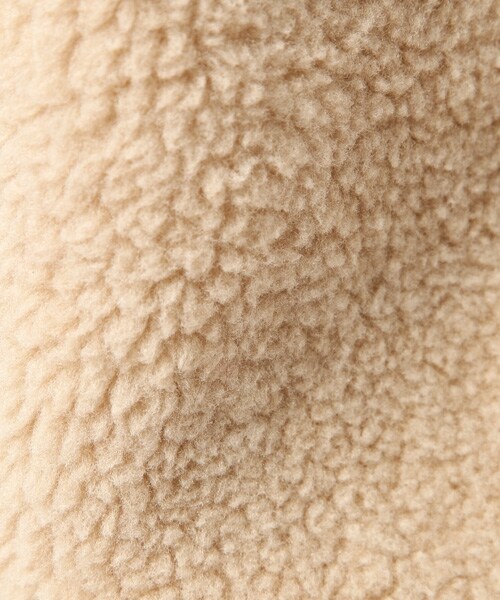 studio CLIP（スタディオクリップ）の「ボア巾着トートバッグ（バッグ・ライトグレー/ベージュ）」の7枚目の写真