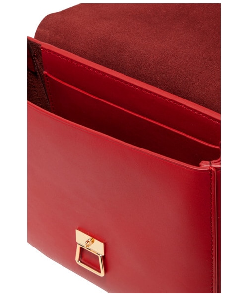 theory（セオリー）の「Theory - Perry Leather Shoulder Bag - Red（クラッチバッグ・レディース・Red・one size）」の6枚目の写真