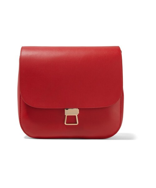 theory（セオリー）の「Theory - Perry Leather Shoulder Bag - Red（クラッチバッグ・レディース・Red・one size）」の5枚目の写真
