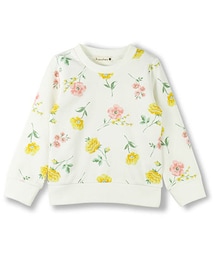BRANSHES | 花柄プリント長袖トレーナー(スウェット)