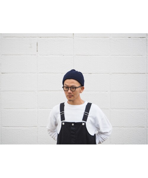 morno(モーノ)の「morno〈モーノ〉 COOMARAM KNIT CAP ORANGE/NAVY/CHARCOAL/BLACK(ニットキャップ/ビーニー・メンズ・その他)」の11枚目の写真