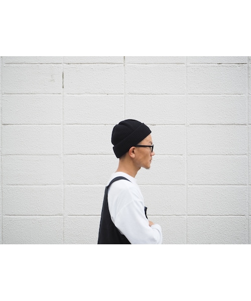 morno(モーノ)の「morno〈モーノ〉 COOMARAM KNIT CAP ORANGE/NAVY/CHARCOAL/BLACK(ニットキャップ/ビーニー・メンズ・その他)」の14枚目の写真