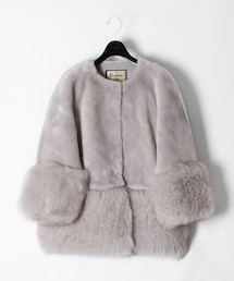 Diagram（ダイアグラム）の「Diagram ムートンFOXジャケット（ムートン