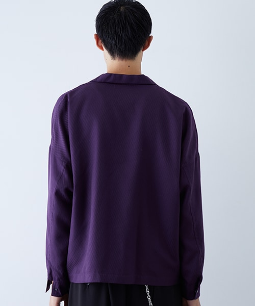 SHAREEF オープンカラーコーチジャケット SHAREEF（シャリーフ）の「【9/30入荷予定】オープンカラー