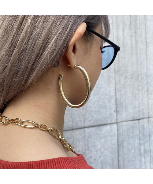 no brand（ノーブランド）の「フープピアスbrothers♥（ピアス（両耳用）・レディース・その他）」の2枚目の写真