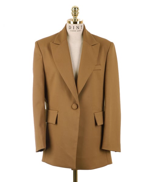 DINT（ディント）の「のヘッドよりカラーチップジャケット（テーラードジャケット・レディース・Purple/Brown・one(44~66size)）」の2枚目の写真