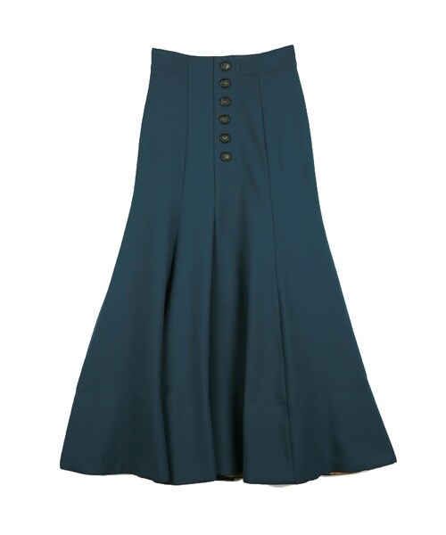 DINT（ディント）の「ページ大きくハイウエストスカート（スカート・レディース・Green/Black・S/M）」の3枚目の写真