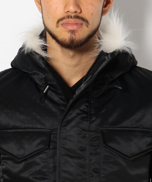 roar（ロアー）の「roar/ロアー/RC-10A/ファー付ナイロンコート  