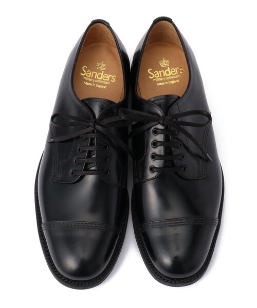 SANDERS（サンダース）の「military derby shoe low polish/SANDERS(サンダース)（シューズ・メンズ・BLACK・7/65/75/80/85）」の3枚目の写真