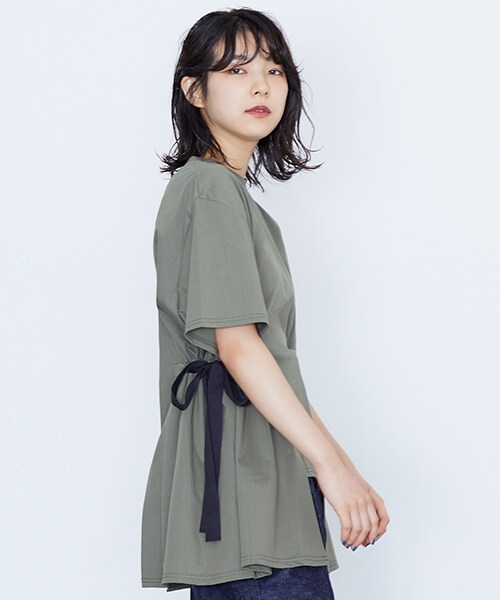 CLANE（クラネ）の「サイドリボントップス（）」 - WEAR