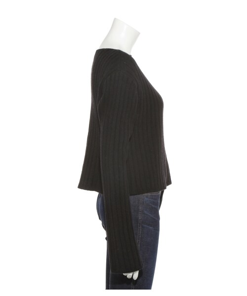 FRAY I.D（フレイアイディー）の「ワイドリブショートニット（ニット・レディース・GRY/RED/BLK・F）」の7枚目の写真